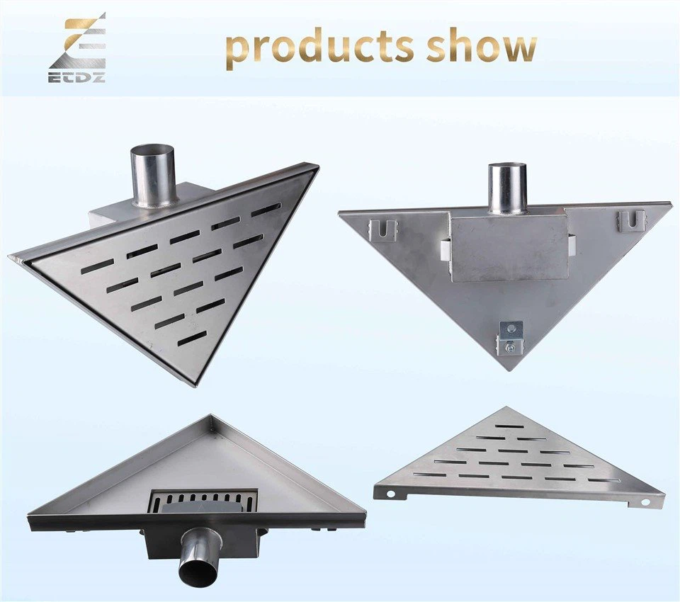 SS Triangle Without Flange Drain